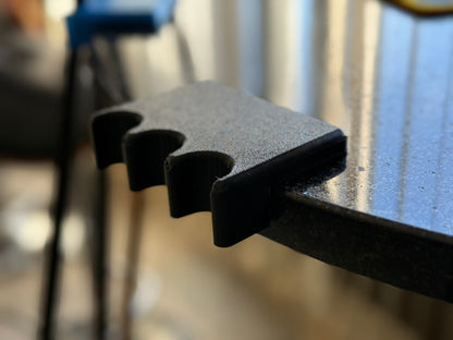 3 Spot Pool Cue Rest - Fits Round and Straight Edge Tables