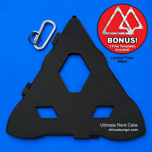 Ultimate Pool Rack Template Case – Fits Taom, Magic Rack, Turtle Rack & More | 10 Colors