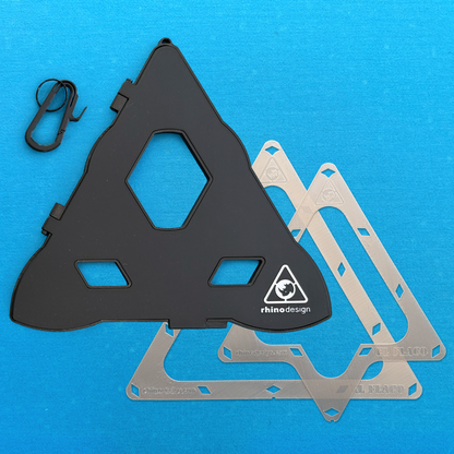 Ultimate Pool Rack Template Case V2 – Fits Taom, Magic Rack, Turtle Rack & More | 10 Colors