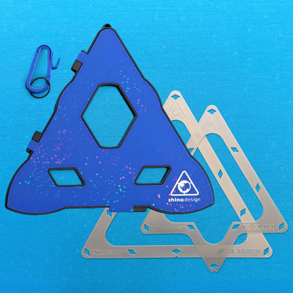 Ultimate Pool Rack Template Case V2 – Fits Taom, Magic Rack, Turtle Rack & More | 10 Colors