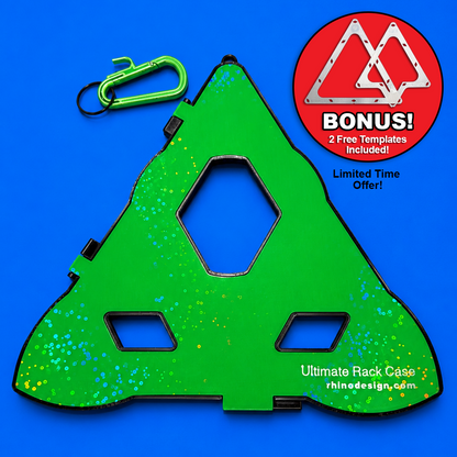 Ultimate Pool Rack Template Case – Fits Taom, Magic Rack, Turtle Rack & More | 10 Colors