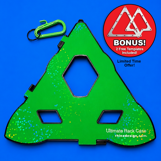 Ultimate Pool Rack Template Case – Fits Taom, Magic Rack, Turtle Rack & More | 10 Colors