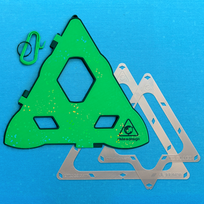 Ultimate Pool Rack Template Case V2 – Fits Taom, Magic Rack, Turtle Rack & More | 10 Colors