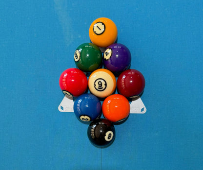 El Flaco Pool Rack Templates – 8-Ball, 9-Ball, 10-Ball & 3-Ball | 3-Pack