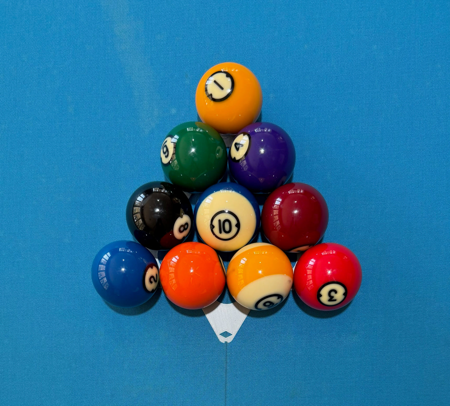 El Flaco Pool Rack Templates – 8-Ball, 9-Ball, 10-Ball & 3-Ball | 3-Pack