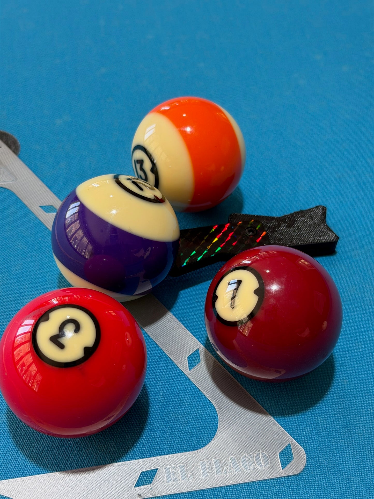 Swivel Pool Ball Position Marker - 2 sizes Original or Skinny