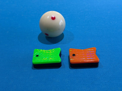 Swivel Pool Ball Position Marker - 2 sizes Original or Skinny