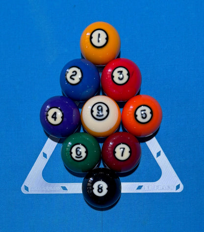 El Flaco Pool Rack Templates – 8-Ball, 9-Ball, 10-Ball & 3-Ball | 3-Pack