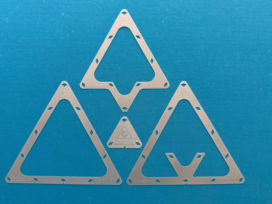 El Flaco Pool Rack Templates – 8-Ball, 9-Ball, 10-Ball & 3-Ball | 3-Pack
