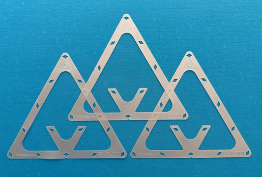 El Flaco Pool Rack Templates – 8-Ball, 9-Ball, 10-Ball & 3-Ball | 3-Pack