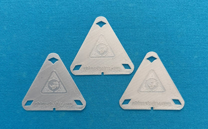 El Flaco Pool Rack Templates – 8-Ball, 9-Ball, 10-Ball & 3-Ball | 3-Pack