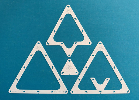 El Flaco Pool Rack Templates – 8-Ball, 9-Ball, 10-Ball & 3-Ball | 3-Pack