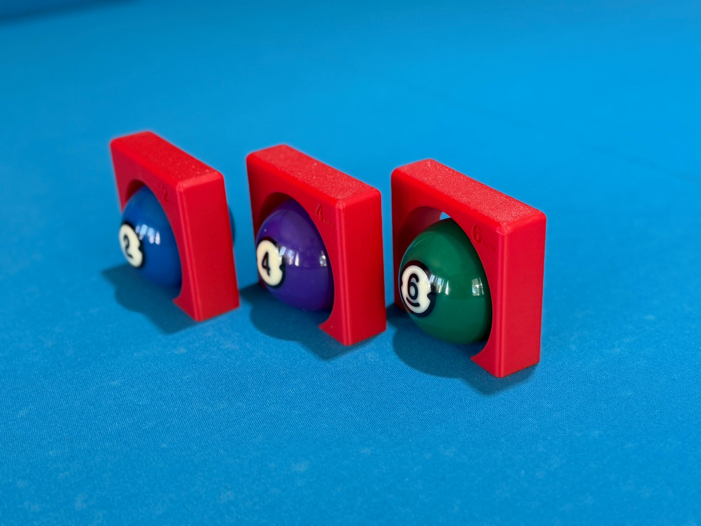Pool Stroke & Aim Trainer, 3 Available Sizes- 2mm, 4mm, and 6mm Ball Clearance, Billiards Tunnel Trainer