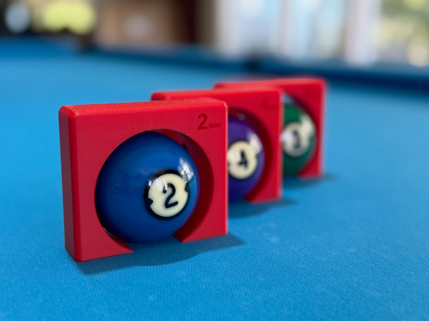 Pool Stroke & Aim Trainer, 3 Available Sizes- 2mm, 4mm, and 6mm Ball Clearance, Billiards Tunnel Trainer