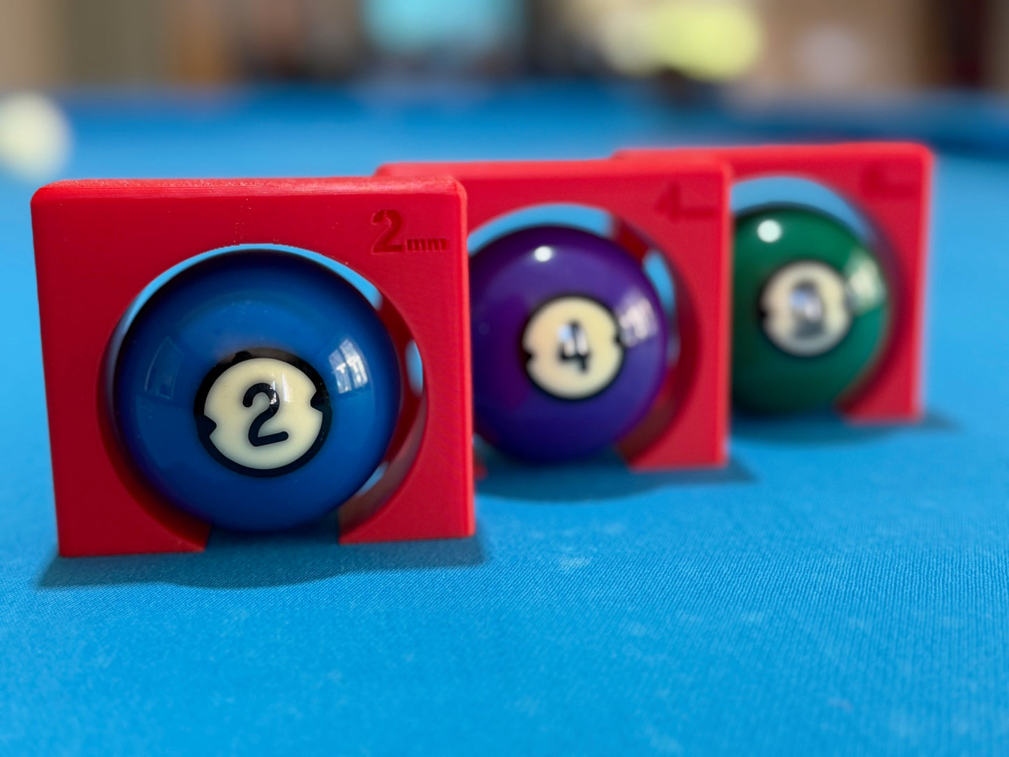 Pool Stroke & Aim Trainer, 3 Available Sizes- 2mm, 4mm, and 6mm Ball Clearance, Billiards Tunnel Trainer