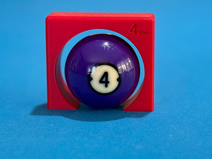 Pool Stroke & Aim Trainer, 3 Available Sizes- 2mm, 4mm, and 6mm Ball Clearance, Billiards Tunnel Trainer
