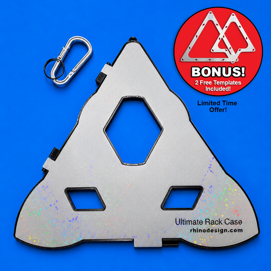 Ultimate Pool Rack Template Case – Fits Taom, Magic Rack, Turtle Rack & More | 10 Colors