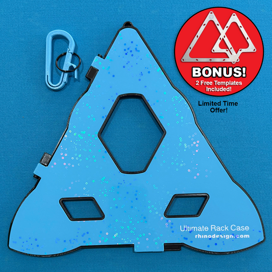 Ultimate Pool Rack Template Case – Fits Taom, Magic Rack, Turtle Rack & More | 10 Colors