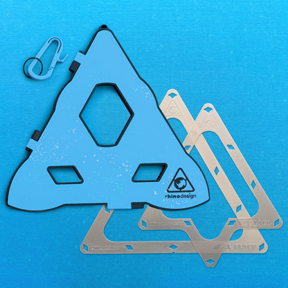 Ultimate Pool Rack Template Case V2 – Fits Taom, Magic Rack, Turtle Rack & More | 10 Colors