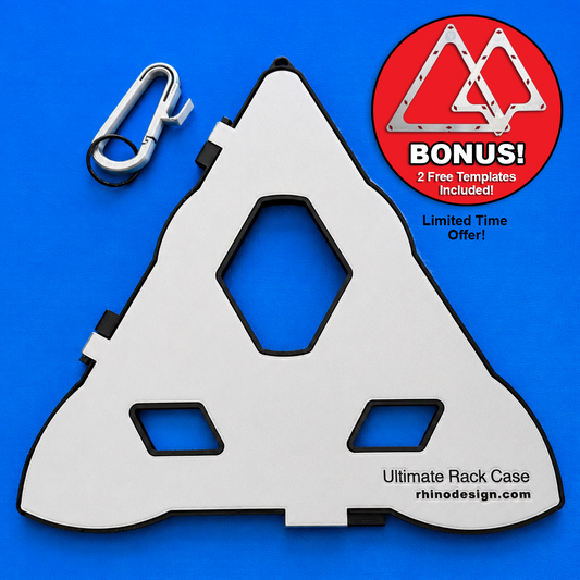 Ultimate Pool Rack Template Case – Fits Taom, Magic Rack, Turtle Rack & More | 10 Colors